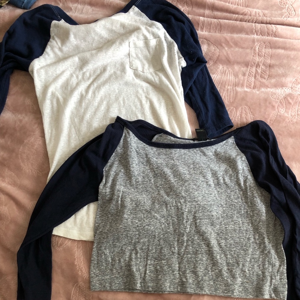 Forever 21 baseball tees